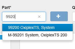 an autocomplete field before selection