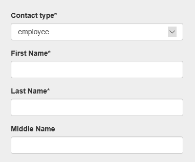 required fields before submission