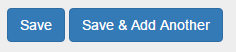 the button used to save and add another